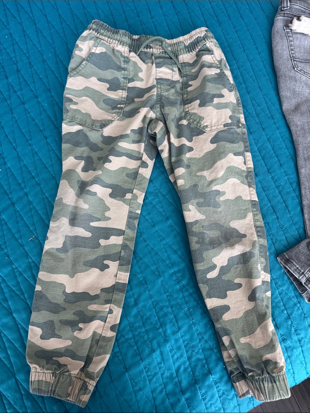 art class Green Camo Kids Jogger Pants